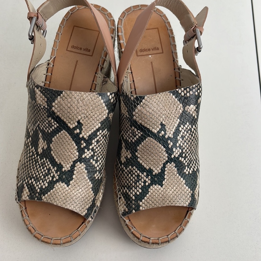 Dolce Vita Shan Esapdrille Wedge Sandal sz 9. - Picture 8 of 14
